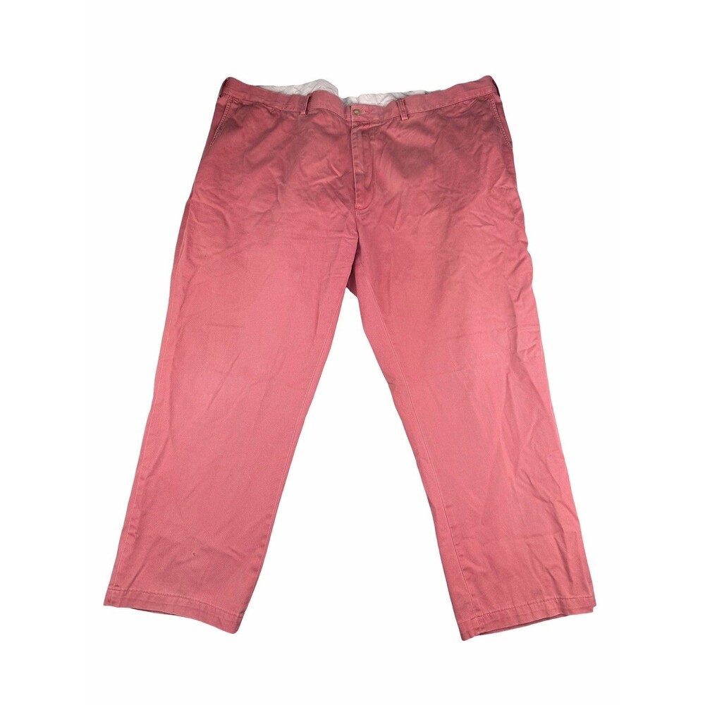 Polo Ralph Lauren Men Classic Fit Chino Pants Salmon Pink Coral Trouser Size 46